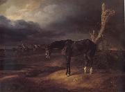 Adam Albrecht, A gentleman loose horse on the battlefield of Borodino 1812